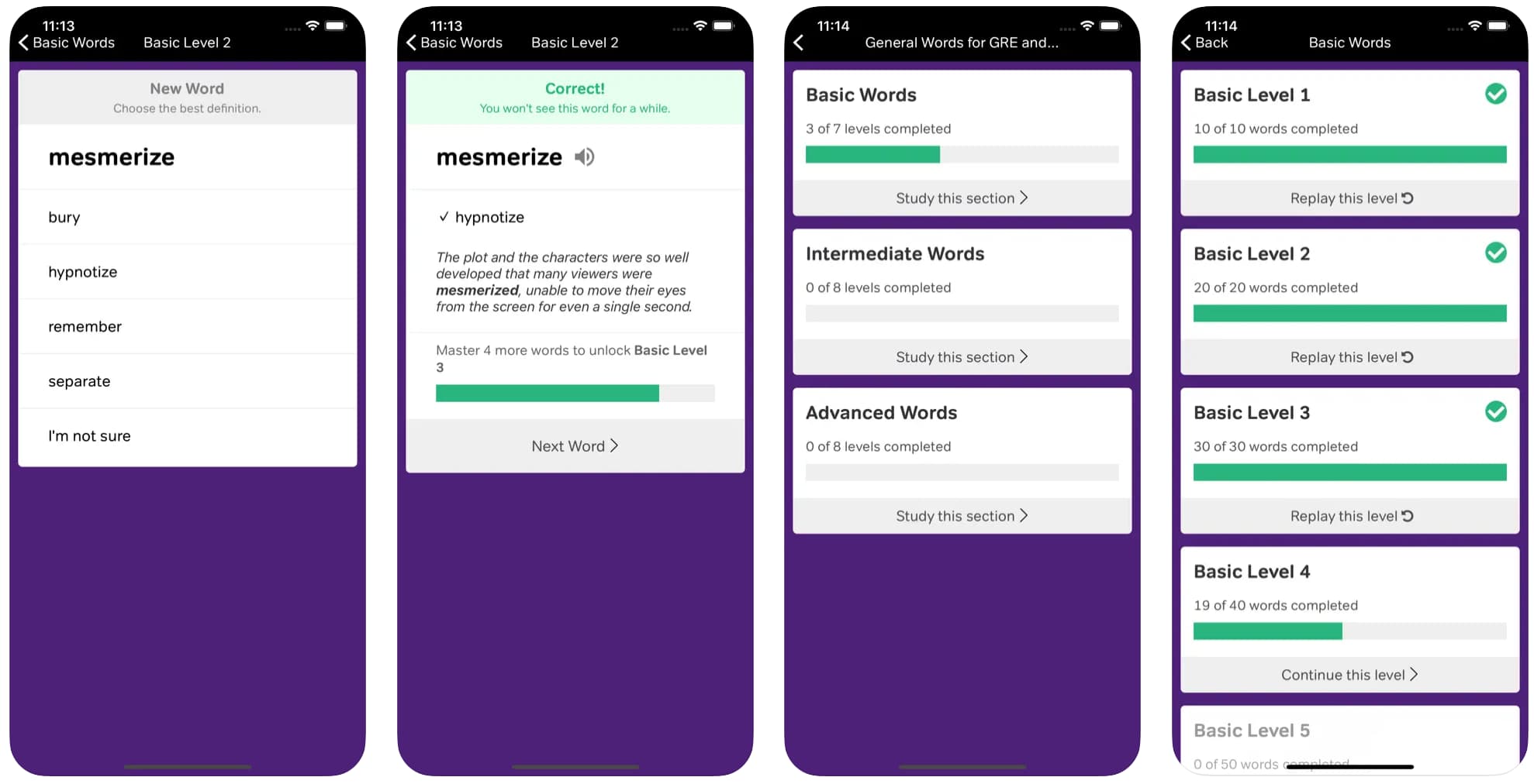 Vocabulary Builder by Magoosh для поповнення словникового запасу англійської