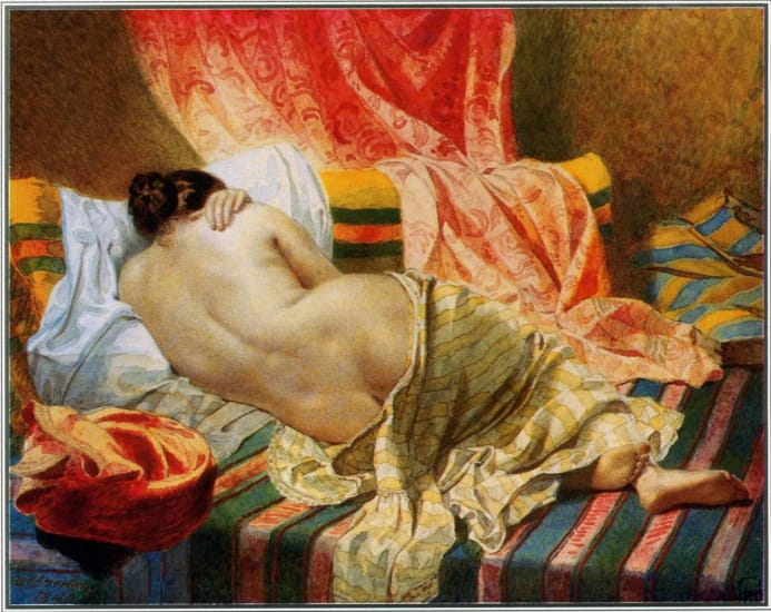 Картина Тараса Шевченка "Одаліска"